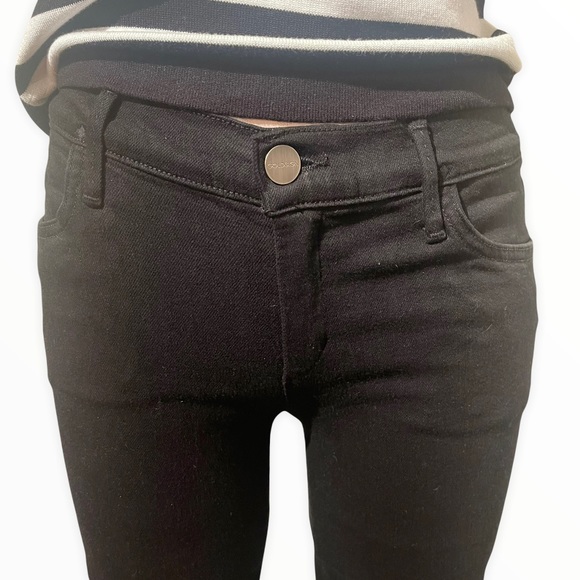 Goldsign Marcie Crop Skinny Ankle Zipper Jeans - Picture 15 of 16